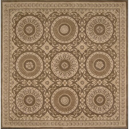 Nourison Versailles Palace Area Rug Collection Mocha 8 Ft X 11 Ft Rectangle 99446068156
